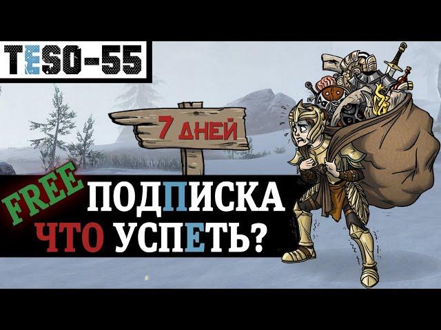 Бесплатная подписка ESO+. Что, зачем, и где нафармить новичку за 7 дней. TESO(2024)