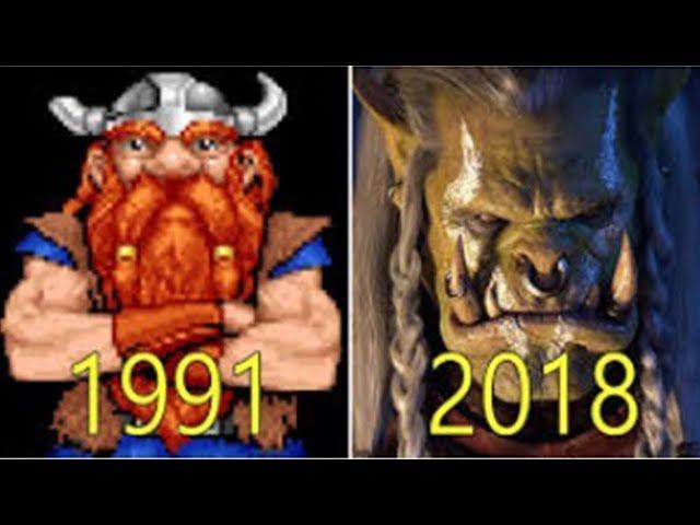 Evolution of Blizzard Games (1991-2018)