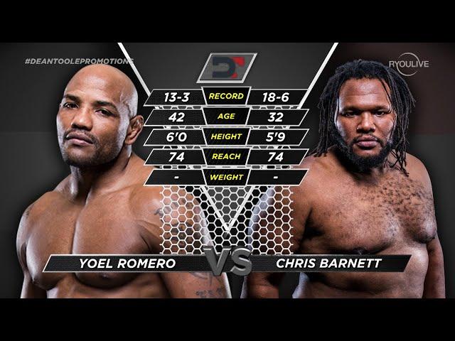 Epic Clash: Yoel Romero vs Chris Barnett - Full Fight Highlights | Islandfights.com