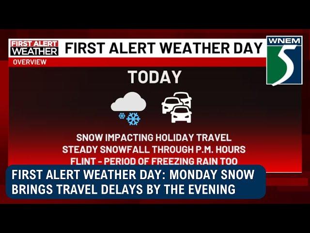 First Alert Weather Update: Monday afternoon, Dec. 23