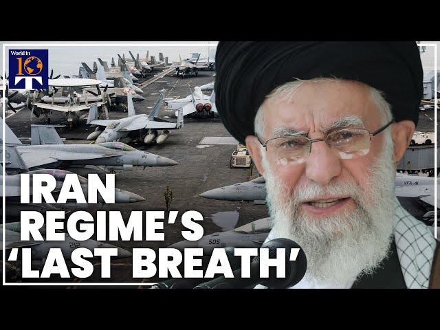 Iran ‘militarily overwhelmed’ by US firepower as Trump sends ships to surround the region
