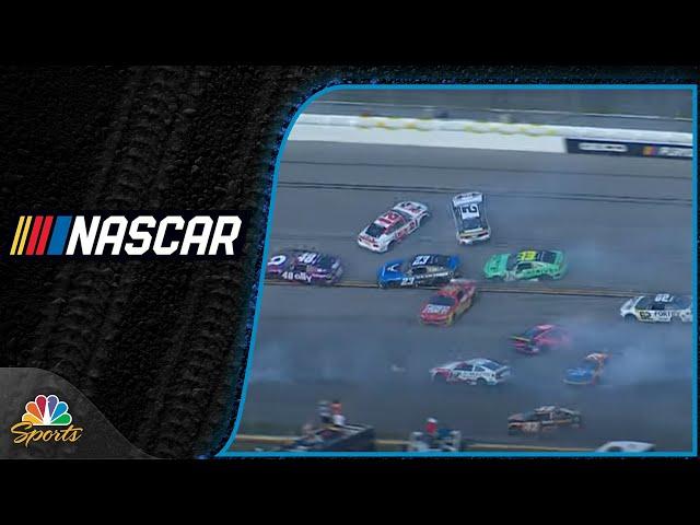 The 'Big One' at Talladega collects almost the entire Cup Series field | Motorsports on NBC