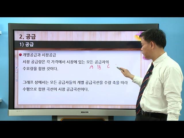 학점은행제 경영학 - 경제학개론, 공급1 _여기스터디사이버평생교육원