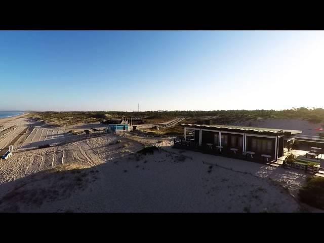 Portugal / drone / Praia da comporta a acordar/audio MIDItando de pedro freixo