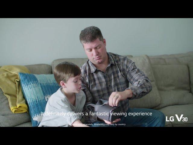 LG V30: VR Video – Jack Davis, The Planetary Protection Officer (Interview)