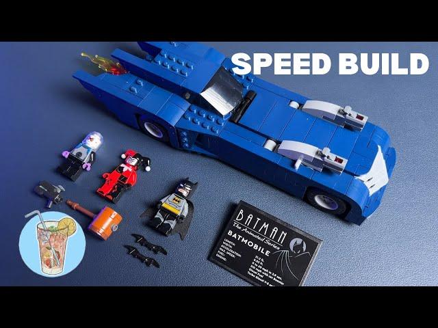 LEGO Speed Build | ASMR | Batman Batmobile vs Harley Quinn Mr. Freeze 76274 | Lego Beat Building DC