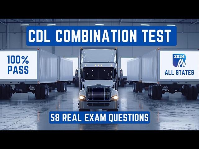 CDL Combination Practice Test 2024 For All States