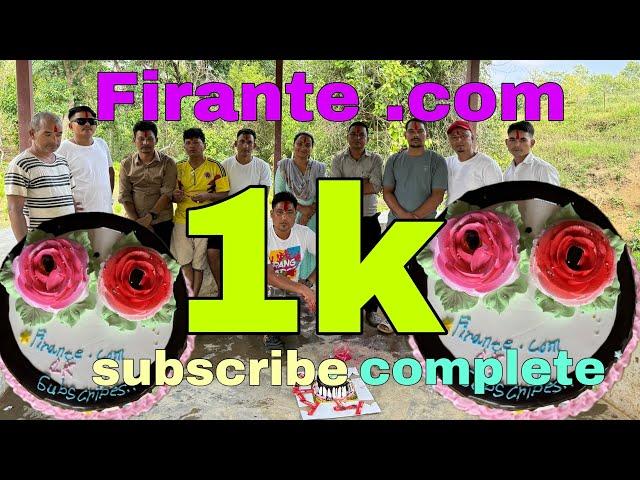 firante.com  1k subscribe complete celebration programme. 2081 