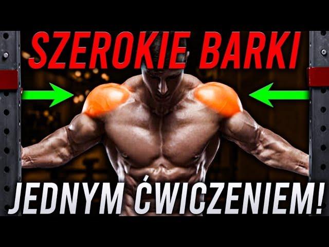 TIP: SZEROKIE BARKI JEDNYM ĆWICZENIEM!