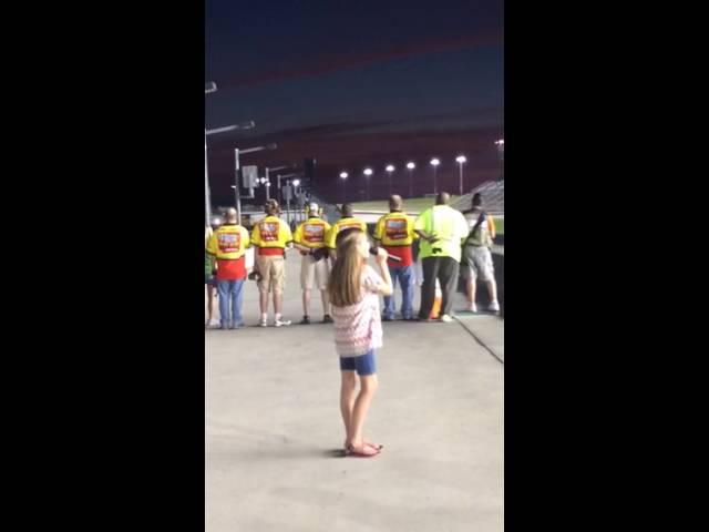 Callista Clark - National Anthem (Atlanta Motor Speedway)