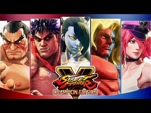 Street FighteR V:CE - All CRITICAL ARTS - Intros & Win Poses! - 2020