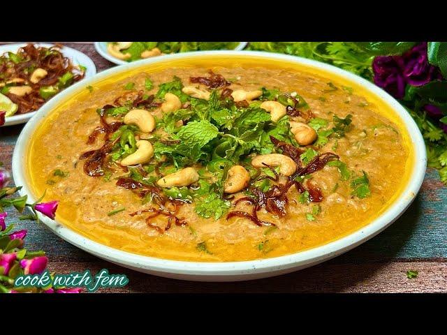 Ramzan May Banaiye Duniya Ki Sab Se Asan(Easy) HYDERABADI SHAHI HALEEM 8 Log ke Liye Chicken Daleem