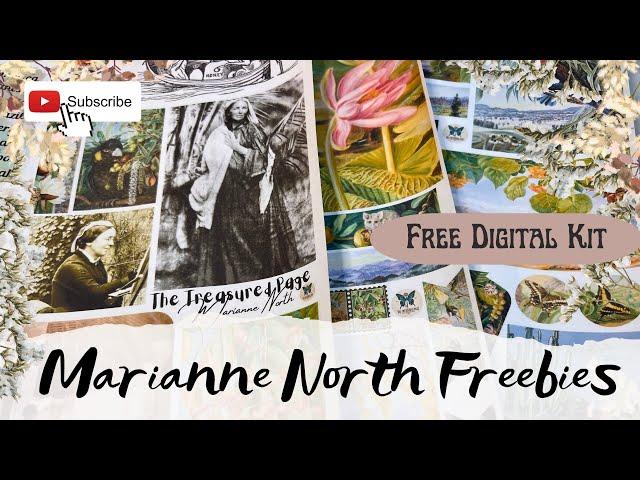 Marianne North Junk Journal Freebie