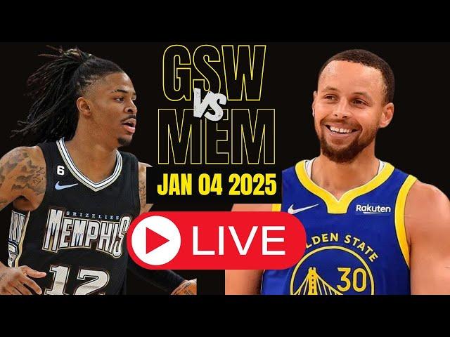 LIVE : Memphis Grizzlies vs Golden State Warriors Full Game | NBA Live | JAN 04 2025 | 2K24