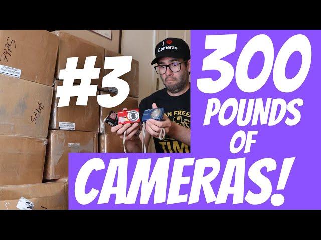 300 Pound GIANT Camera Lot Unboxing - Box 4 & 5!