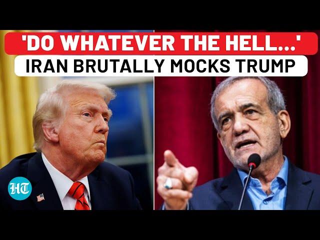 Iran ‘Pro-West’ President Breathes Fire At Trump, Brutally Rejects Threats: ‘Do Whatever The Hell…’