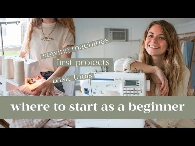 Beginner Sewing Video | Tools, Basics & First Sewing Projects | Best Beginner Sewing Machine 2022