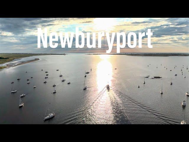 Newburyport MA Sunrise - Drone Footage and Nightlapse