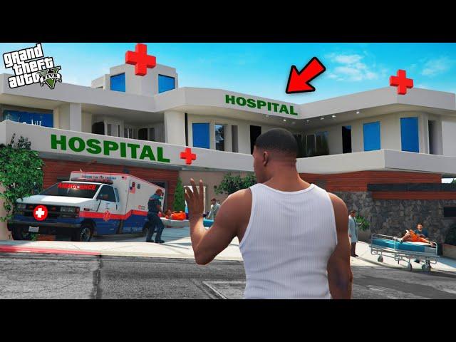 GTA 5 : Franklin Change His House To Hospital In Gta 5 ! (GTA 5 mods)