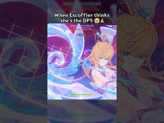 WHEN ESCOFFFIER THINKS SHE’S THE DPS 