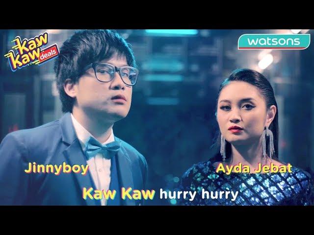 Watsons Kaw Kaw Deals ft Jinnyboy & Ayda Jebat