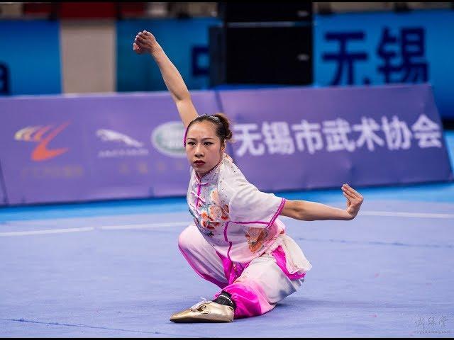 Women's Changquan 女子长拳 第2名 安徽队 赖晓晓 9.67分 an hui lai xiao xiao 2017年全国武术套路锦标赛