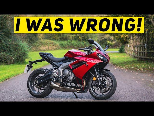 I Was WRONG About The Triumph Daytona 660!