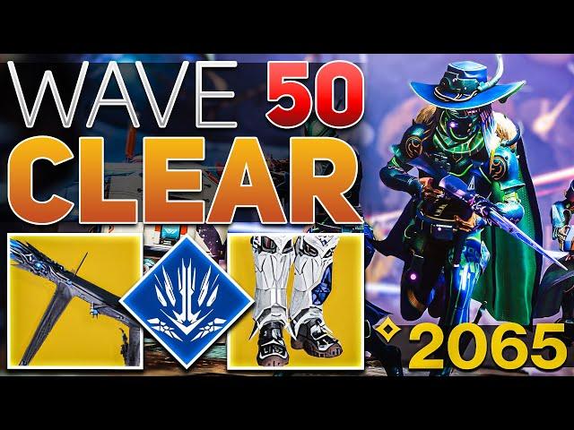 Onslaught: Salvation EXPERT (FULL 50 WAVE RUN) | Destiny 2 Revenant
