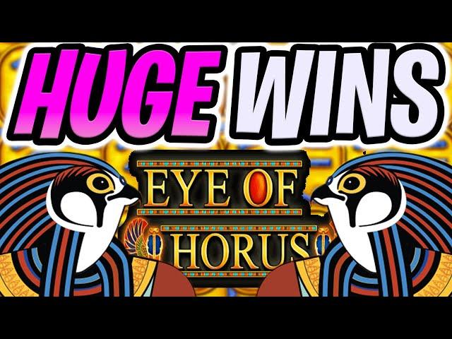 EYE OF HORUS  SLOT BIG WINS  EPIC MAX BET BONUS HUNT OMG‼️ *** €20 BET ***