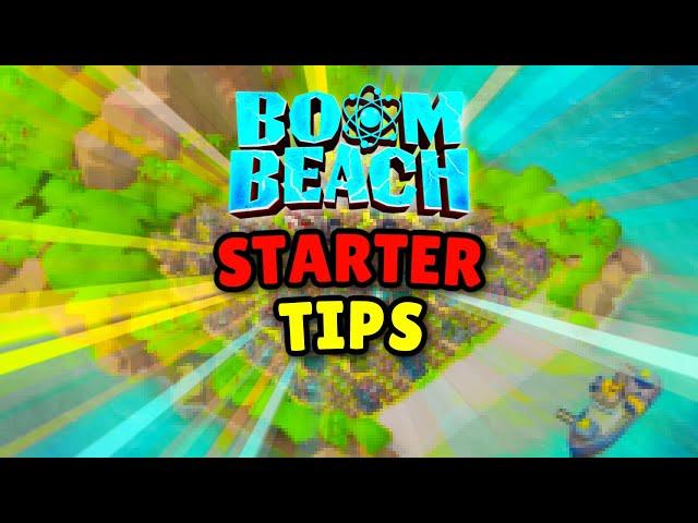 10 Starter Tips YOU SHOULD KNOW in Boom Beach!