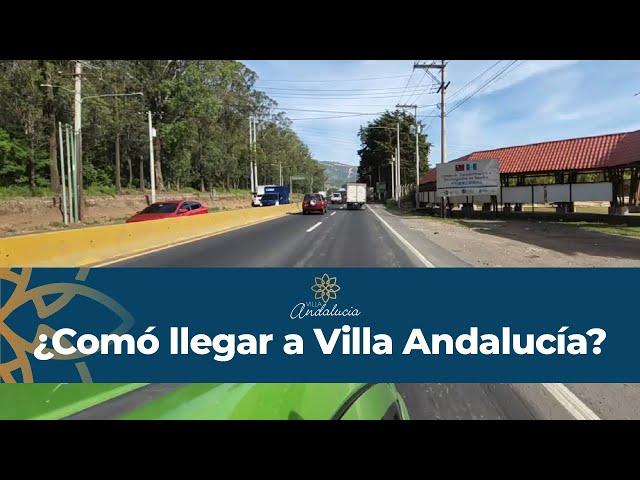 ¿Cómo llegar a Villa Andalucía?