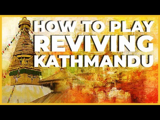 How to Play: Reviving Kathmandu | A Bidding and Set Collection Game!