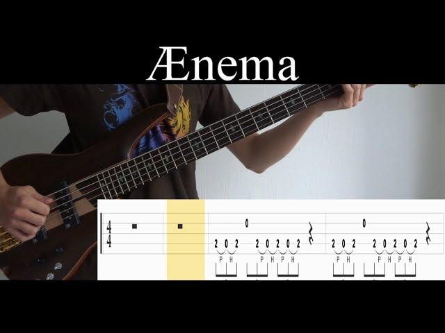 Ænema (Tool) - Bass Cover (With Tabs) by Leo Düzey