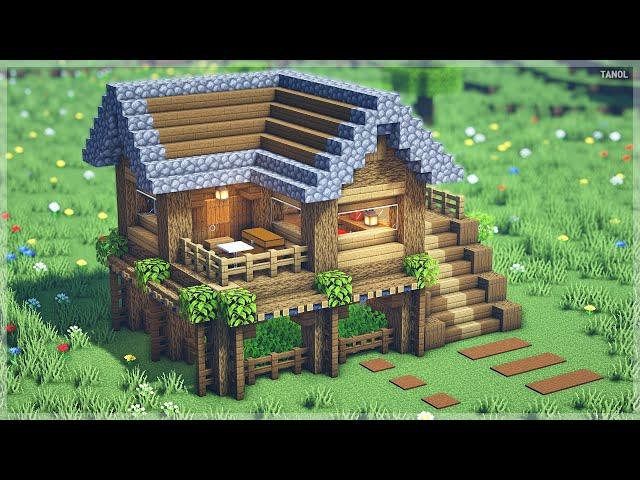 ️ Minecraft | How To Build a Simple Survival House | Starter House 