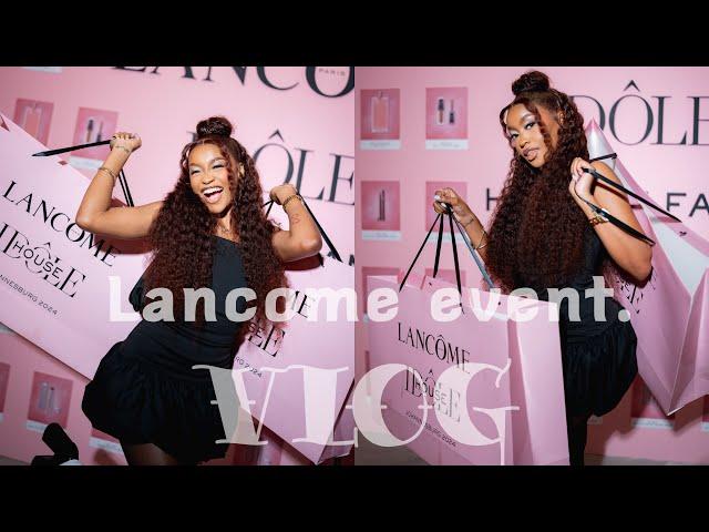 SPEND THE DAY WITH ME|| Hair & makeup + attending a Lancome event||South African YouTuber