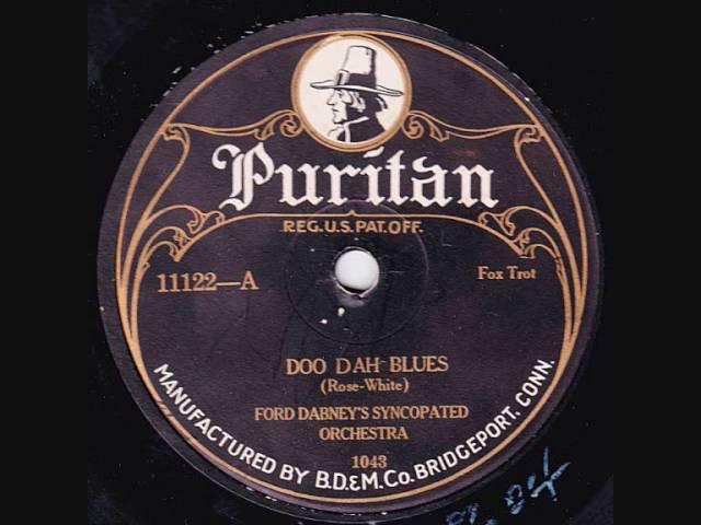 Ford Dabney's Syncopated Orchestra - Doo Dah Blues - 1922