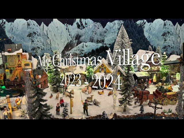 Lemax Luville  Christmas Village 2023 /2024  4K