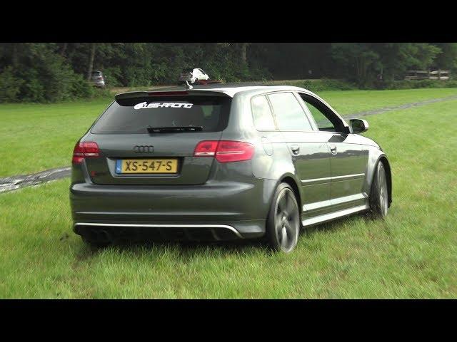 500hp+ Audi RS3 8P Dragrace vs. 1000hp GTR, Civic, GOLF 7R, GOLF GTI!!