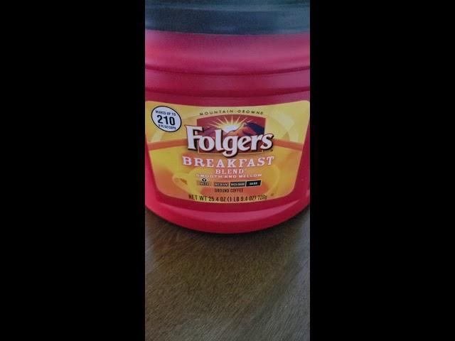 Folgers Breakfast Blend @Folgers