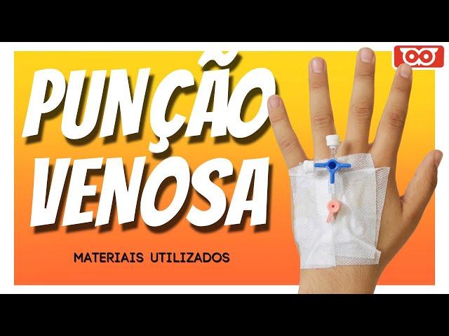 Materiais para punção venosa - acesso venoso periférico