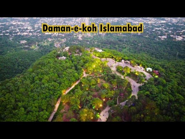 Daman e koh Islamabad  4k Aerial Film 