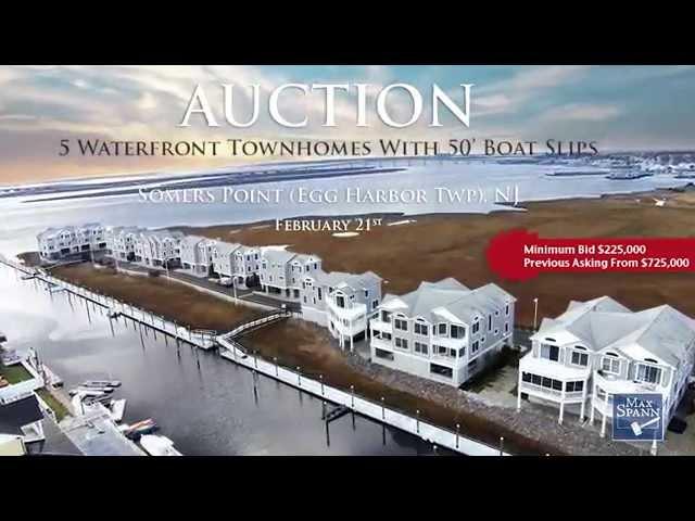 Egg Harbor Water Front Townhomes Auction