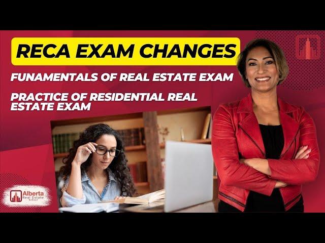 RECA Exam Changes | Practice Of Residential Real Estate Exam | Fundamentals Of Real Estate Exam