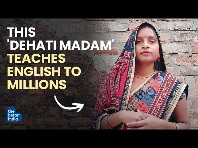 Village Woman Turns ‘Dehati Madam’, Teaches English to Millions