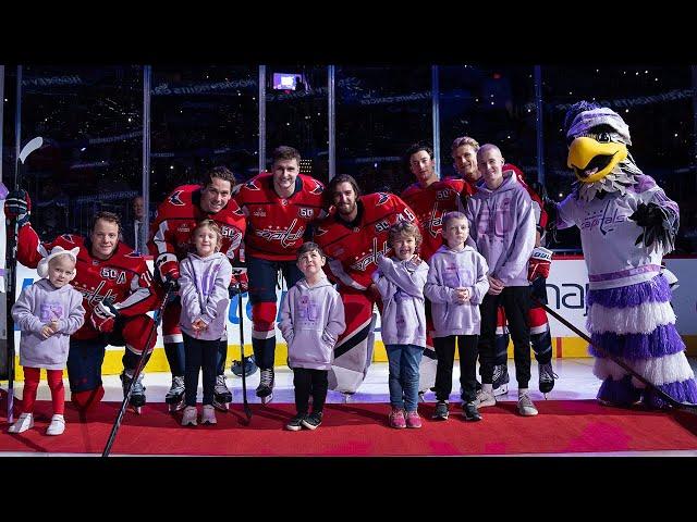 2024 Capitals Fight Cancer Starting Lineup