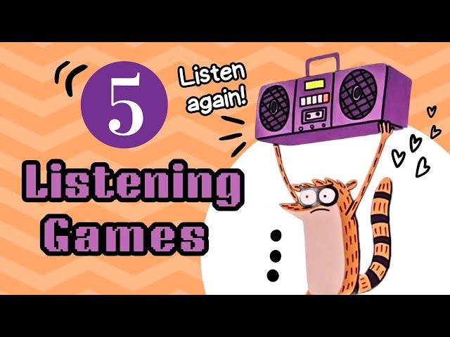 The BEST 5 Listening Activities/ Games for English Class