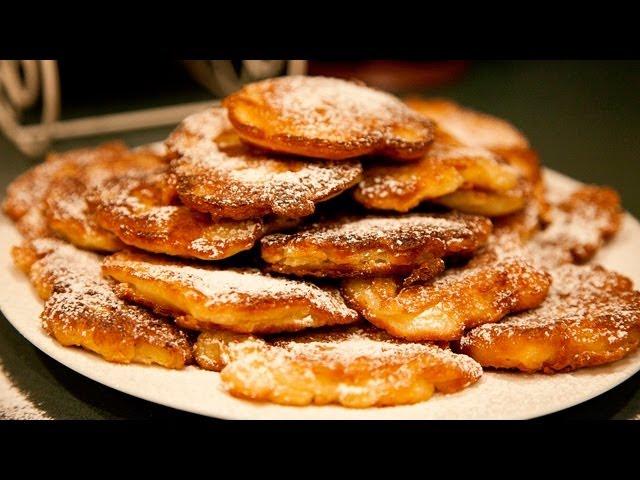 Yeast Apple Pancakes - Racuchy Drozdzowe z Jablkami - Ania's Polish Food Recipe #5