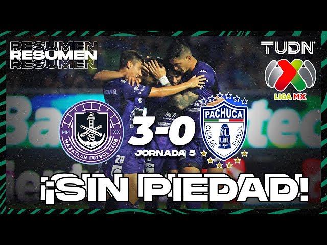 HIGHLIGHTS | Mazatlán 3-0 Pachuca | Liga Mx -AP2024 - J5 | TUDN