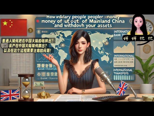 蝉蝉科普：普通人如何把在中国大陆的钱转出？资产在中国大陆如何撤出？以及在这个过程需要注意的问题！