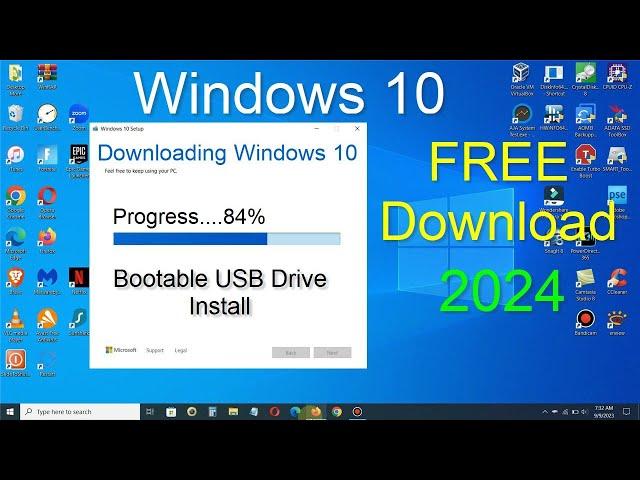 How to Download Windows 10 Directly from Microsoft - Windows 10 Download on USB 2024